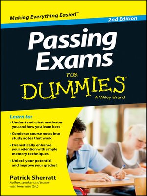 Passing Exams for Dummies - ebook
